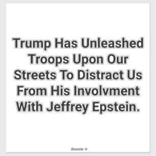 Pegatina Trump jugó el juego de Epstein Hankamer Artjunkhau