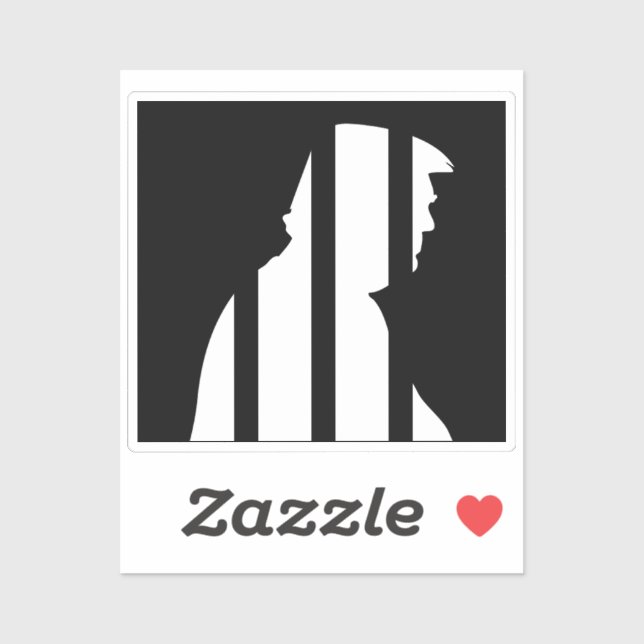 Pegatina Trump se enfrenta a la pena de prisión 2024 (Hoja)