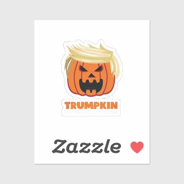 Pegatina Trumpkin Classic Design (Hoja)
