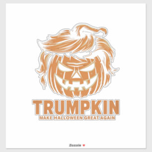 Pegatina Trumpkin de Halloween vuelve a hacer grande a Hall