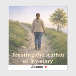Pegatina Trusting the Author