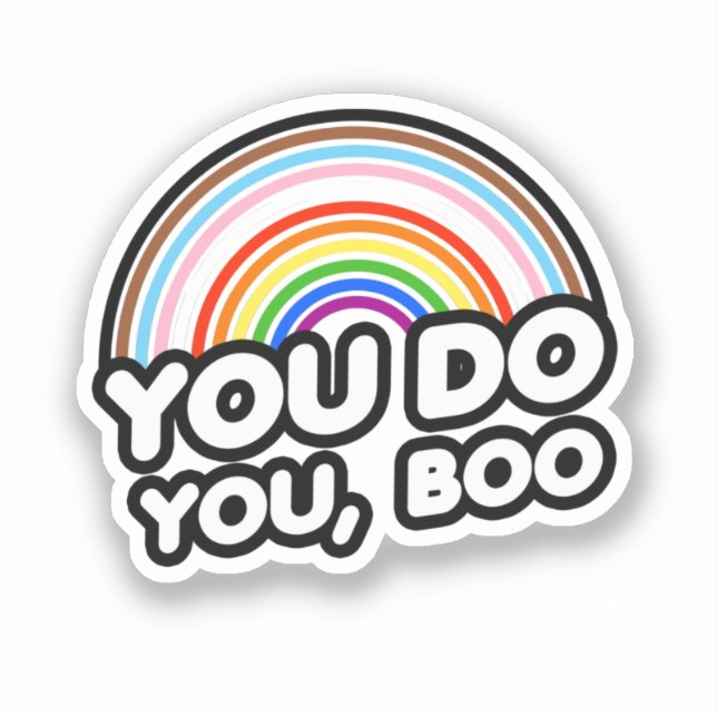 Pegatina Tú Haces Tú Boo (Anverso)