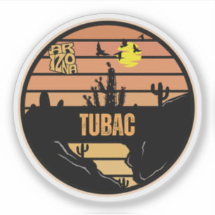 Pegatina Tubac, Arizona
