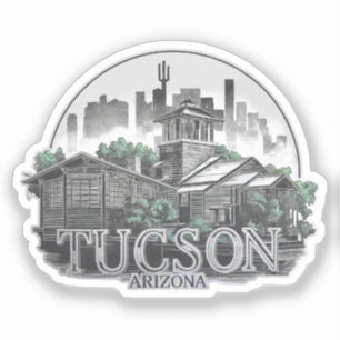 Pegatina Tucson City Arizona Estados Unidos