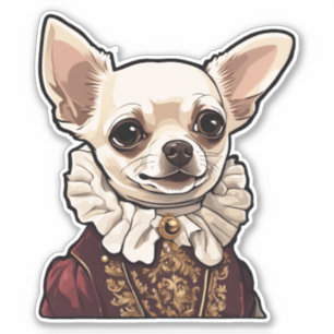 Pegatina Tudor Chihuahua
