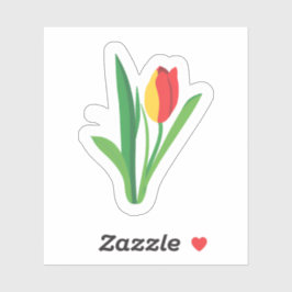 Pegatina Tulip Flower | Cute Floral