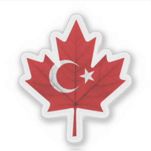 Pegatina Turco canadiense