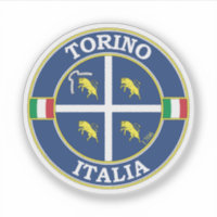 Turín Italia Circle Emblem