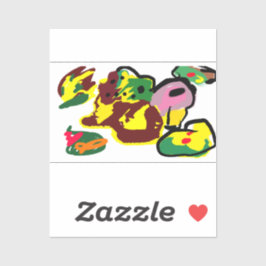 Pegatina Turkey paint 