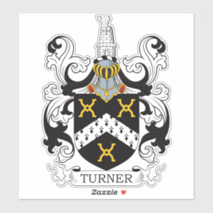 Pegatina Turner Family Crest