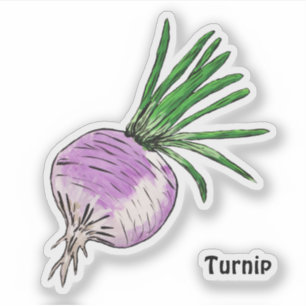 Pegatina Turnip