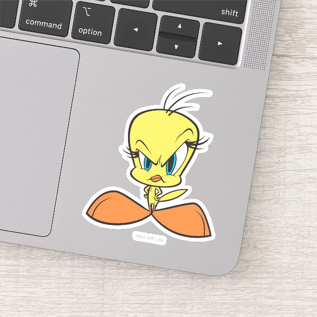 Pegatina TWEETY™ enojado (Detalle)