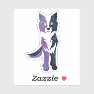 Pegatina Twilight Sky Wolf