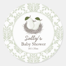 Pegatina Twin Pear Nest