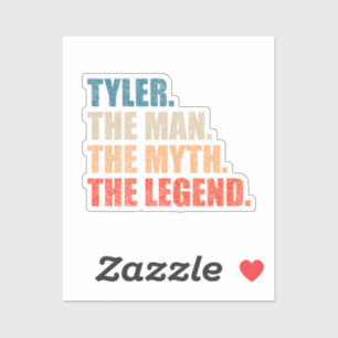 Pegatina Tyler El Hombre El Mito La Leyenda