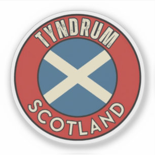 Pegatina Tyndrum, Escocia