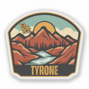 Pegatina Tyrone, Georgia