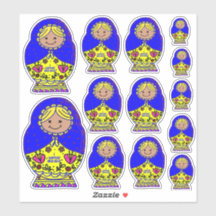 Ucrania anidando muñecas,