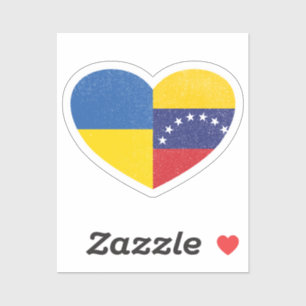 Pegatina Ucrania Ucrania Venezuela Venezuela Venezuela El a