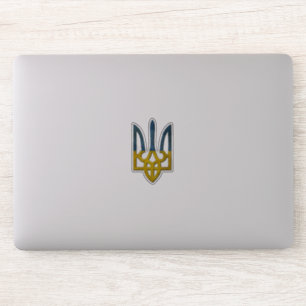 Pegatina ucraniano de Tryzub