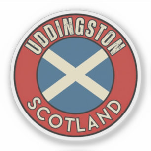 Pegatina Uddingston, Escocia