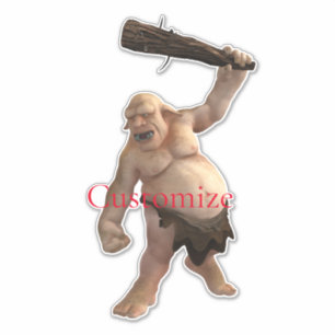Pegatina Ugly Troll Thunder_Cove