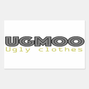 Pegatina UGMOO Ugly Clothes