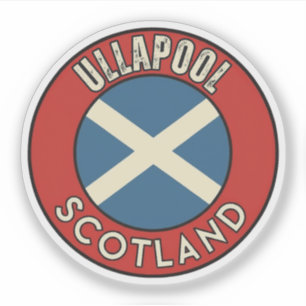 Pegatina Ullapool, Escocia