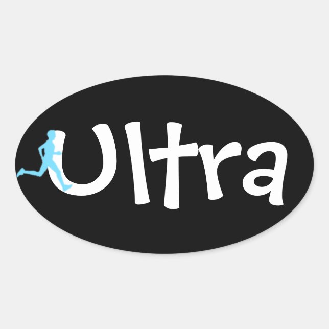 Pegatina Ultra Marathon (Anverso)
