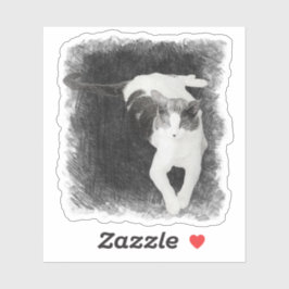 Pegatina Un ángulo extraño