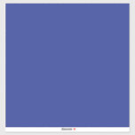 Pegatina un avión volando en el cielo<br><div class="desc">El diseño es un gran cuadrado azul que parece un cielo claro y luminoso. El color del cielo es un color azul intenso que le confiere un aspecto animado y animado.</div>