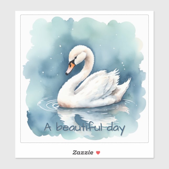 Pegatina Un bello conjunto de días (Hoja)