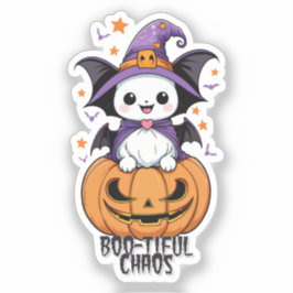 Pegatina Un caos espléndido | Batallas, Gorras y calabazas
