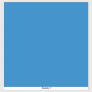 Pegatina un fondo azul con