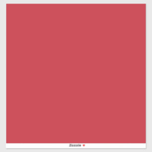 Pegatina un fondo rojo con