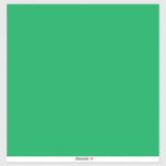 Pegatina un fondo verde con<br><div class="desc">El diseño es un gran cuadrado azul con una textura suave y una sombra profunda de azul. El color es relajante y apacible, lo que recuerda a una sensación de tranquilidad y tranquilidad. El azul recuerda al océano o a un cielo azul claro, lo que da sensación de serenidad y...</div>