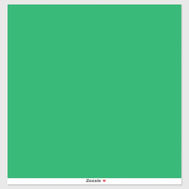 Pegatina un fondo verde con (Hoja)