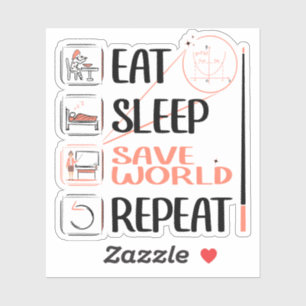 Pegatina Un maestro de matemáticas salvó al mundo. Gracias 