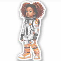 Un miembro del equipo de astronautas - Naranja