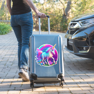 Pegatina Un unicornio precioso