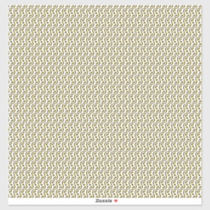 Pegatina Una alfombra rectangular con un patrón geométrico 