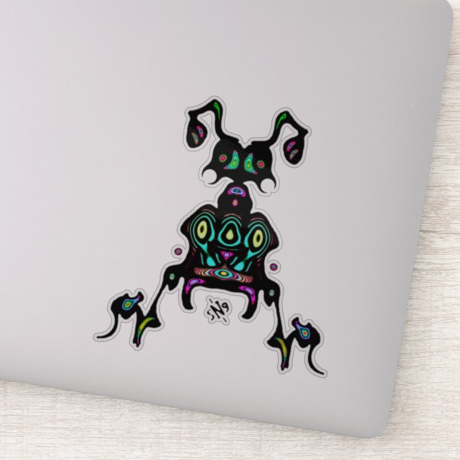 Pegatina Una criatura super hormiga (Detalle)