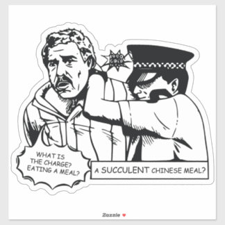 Pegatina Una deliciosa comida china