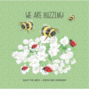 Pegatina Una especie de SALVAR LAS ABEJAS personalizadas