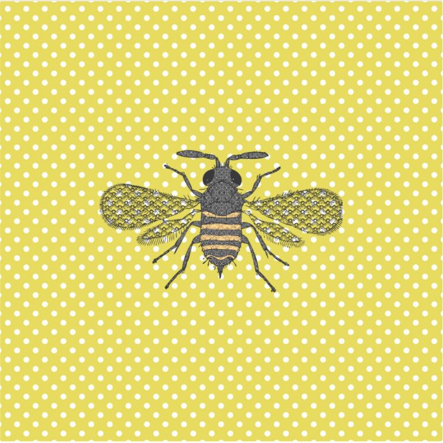 Pegatina Una especie de SALVAR LAS ABEJAS personalizadas (Anverso)
