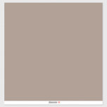 Pegatina una pared marrón con<br><div class="desc">El diseño está situado cerca de una pared beige que parece formar parte de un edificio. La pared es lisa y tiene una textura uniforme,  lo que le da un aspecto sencillo y sencillo.</div>