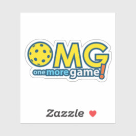 Pegatina Una pelota de juego más