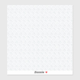 Pegatina Una superficie completamente blanca e incansable l