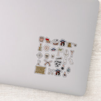 Pegatina Una vida pirata para mí