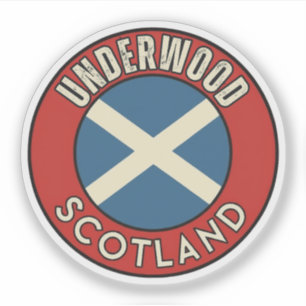 Pegatina Underwood, Escocia